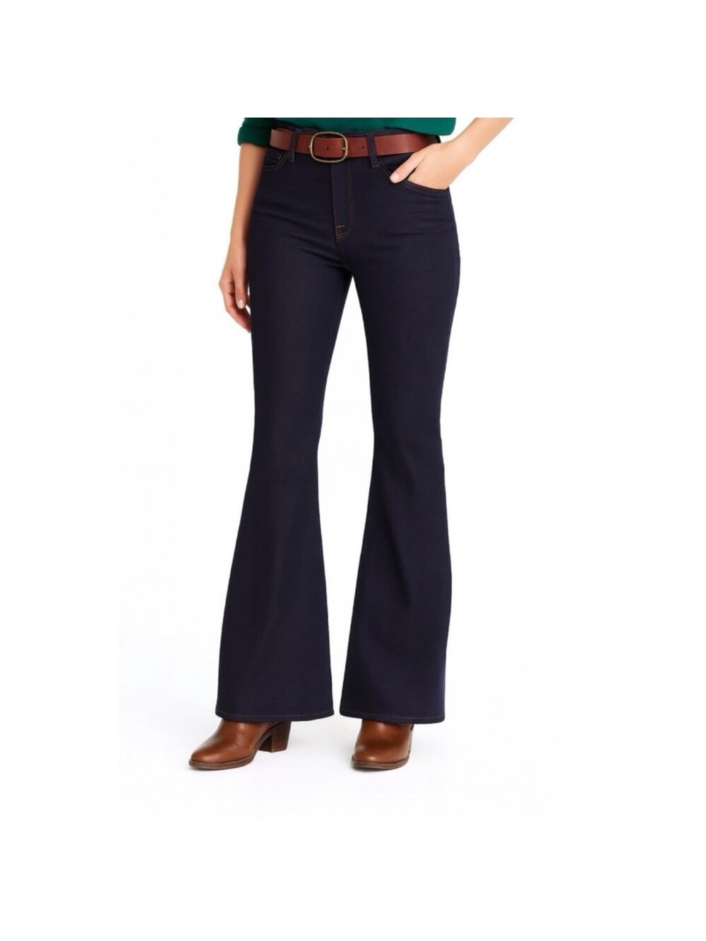 Madewell Dark Blue Women's Flared Jeans